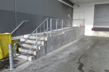 General Steel Fabrication - Handrail & Bollard